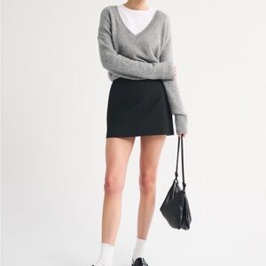 Abercrombie & Fitch Black Mini Skirt